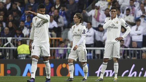 Mùa bóng 2018-2019 Real Madrid coi như đã thất bại toàn tập.