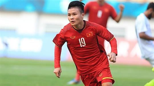 Tiền vệ Nguyễn Quang Hải