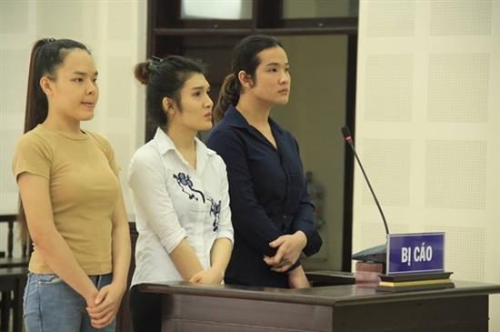3 bị cáo tại phiên tòa