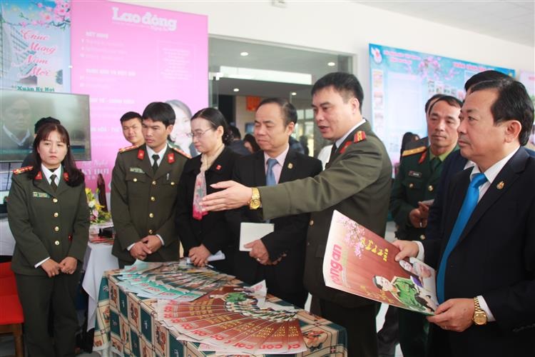 Báo Công an Nghệ An tại Hội báo Xuân 2019