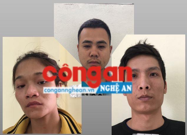 Các đối tượng bị bắt
