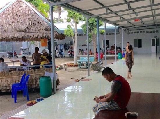 Bên trong một cơ sở cai nghiện ma túy tự nguyện. Ảnh Internet