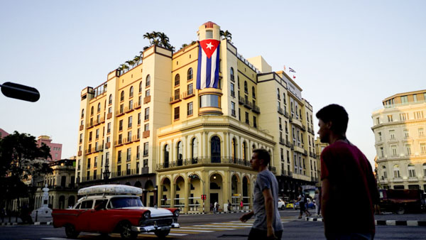 Một khách sạn ở La Habana, Cuba.