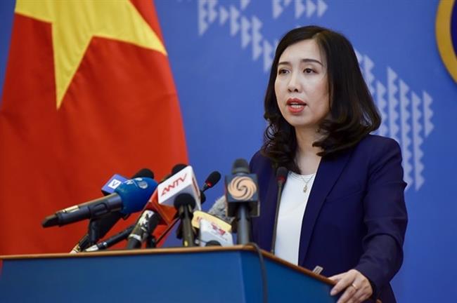 Người phát ngôn Bộ Ngoại giao Lê Thị Thu Hằng.