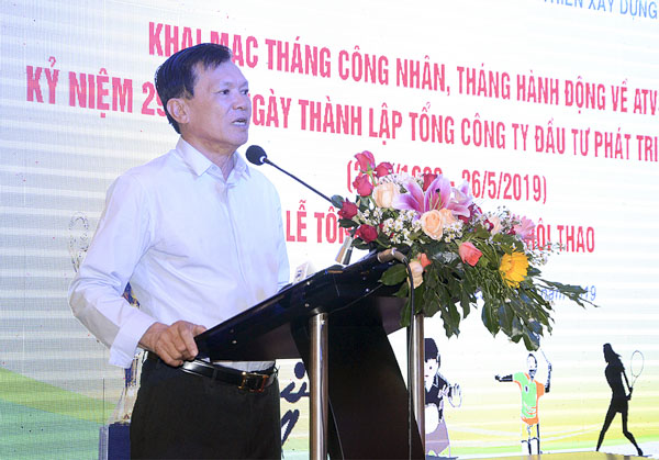 Ông Nguyễn Thiện Tuấn, Chủ tịch HĐQT DIC Corp ôn truyền thống 29 năm hình thành và phát triển của DIC Corp.