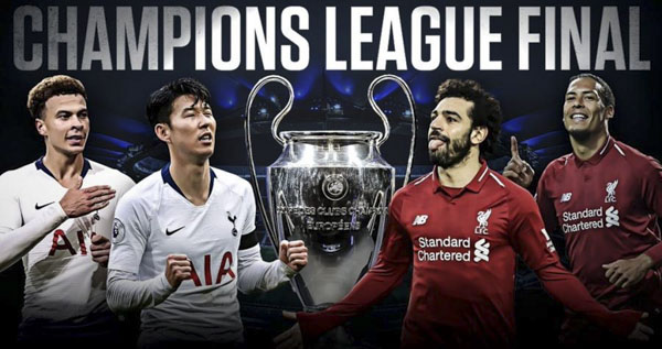 Trận chung kết Champions League giữa Liverpool và Tottenham hứa hẹn hấp dẫn và kịch tính.