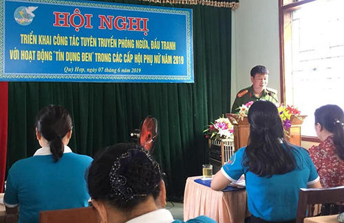 Toàn cảnh buổi tuyên truyền