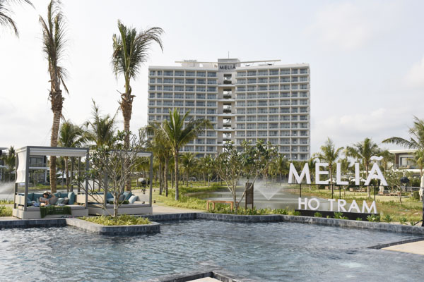Meliá Hồ Tràm Beach Resort vừa khai trương cuối tháng 4/2019 tiêu chuẩn 5 sao.