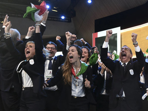 Italy giành quyền đăng cai Olympic và Paralympic mùa Đông 2026. Ảnh: Getty