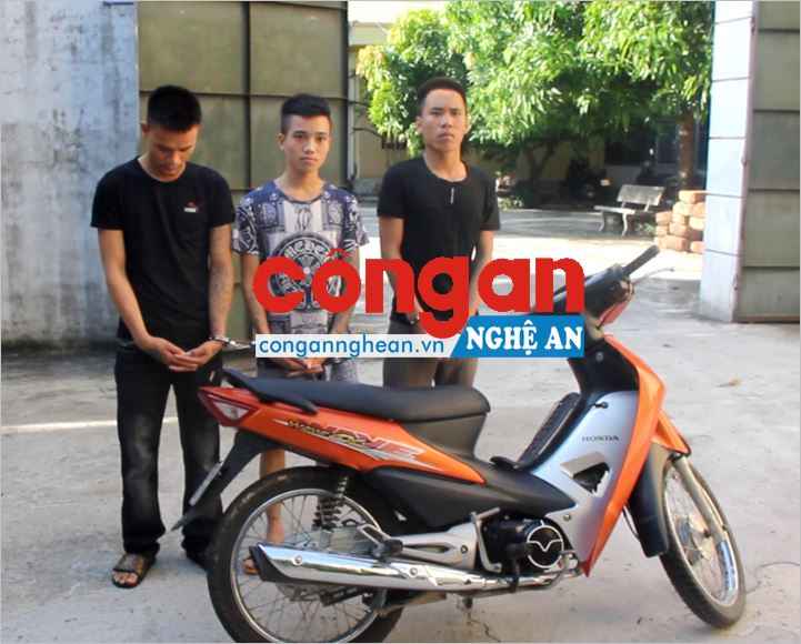 3 đối tượng và phương tiện gây án