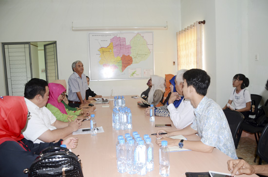 Đoàn công tác TP. Padang thăm Công ty TNHH nuôi trồng thủy sản Minh Phú - Lộc An.