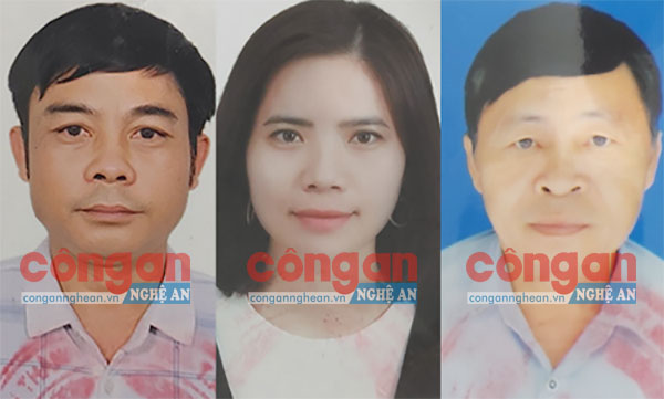 3 bị can trong vụ án