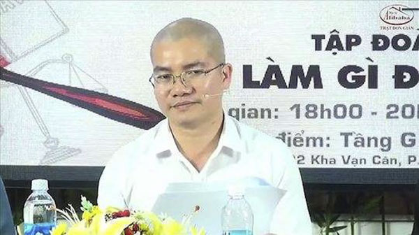 Ông Nguyễn Thái Luyện, Chủ tịch HĐQT, Tổng Giám đốc Công ty Địa ốc Alibaba.