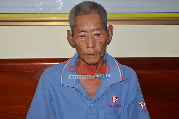 Đối Tượng Trần Minh Giao tại Cơ quan CSĐT Công an huyện Đô Lương
