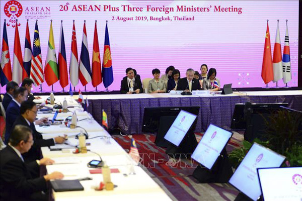 Quang cảnh Hội nghị Bộ trưởng Ngoại giao ASEAN+3 lần thứ 20.