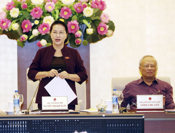 Chủ tịch Quốc hội Nguyễn Thị Kim Ngân sẽ chủ trì khai mạc Phiên họp.