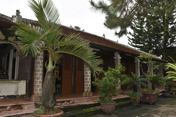 Căn nhà có tuổi đời trên 100 năm của gia đình ông Huỳnh Văn Thới (KP. Phước Thới, TT.Đất Đỏ, huyện Đất Đỏ).