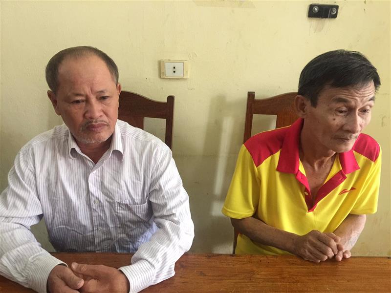 2 đối tượng trong vụ án