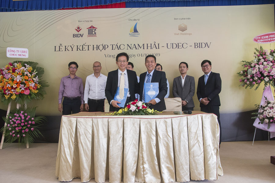 Lễ ký kết hợp tác chiến lược giữa Công ty Nam Hải và UDEC