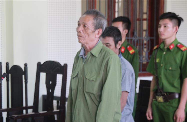 Bị cáo Lô Văn Viên tại tòa
