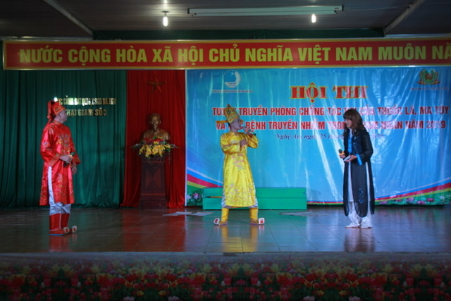 Nhiều tiết mục được dàn dựng công phu, hấp dẫn