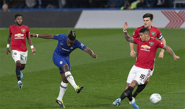 Chelsea thất thủ trước M.U dù được chơi trên sân nhà.