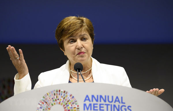 Tổng Giám đốc IMF - bà Kristalina Georgieva. 