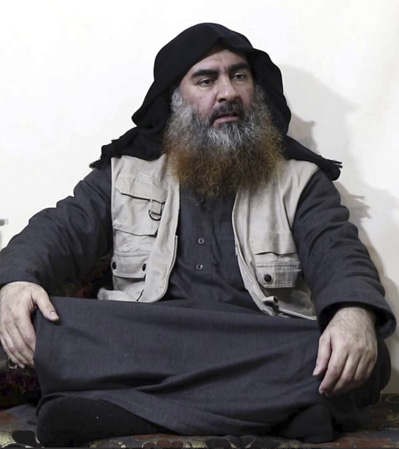 al-Baghdadi xuất hiện lần cuối cùng  ngày 29/4/2019.