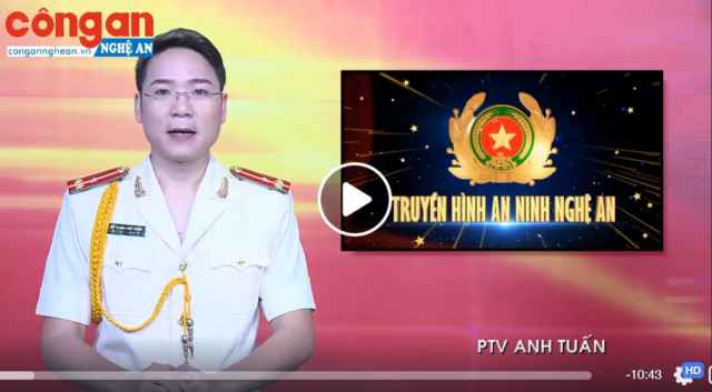 Trang Truyền hình An ninh Nghệ An ngày 12.2.2020