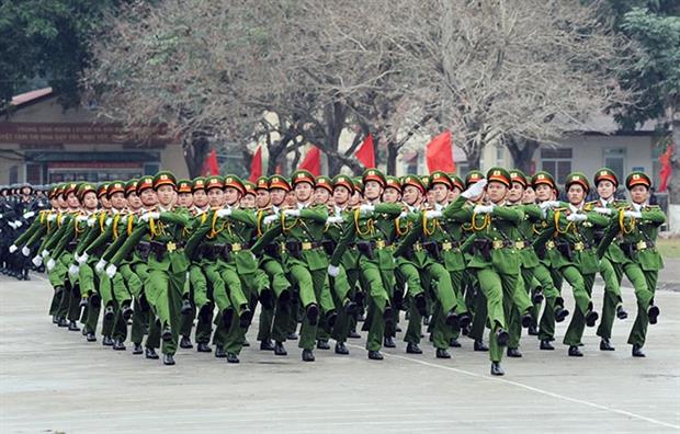 Lực lượng CAND luôn trung thành tuyệt đối với Đảng, Nhà nước và nhân dân.