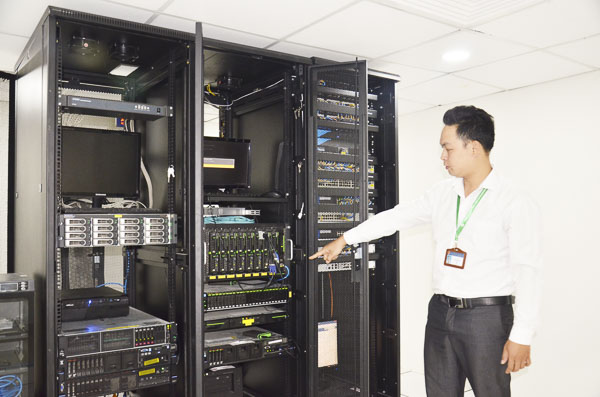 Hệ thống điều hành và tích hợp thông tin dữ liệu  tài nguyên và môi trường tại Trung tâm CNTT Tài nguyên và Môi trường tỉnh.