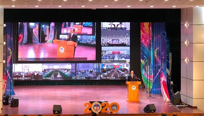 Hội nghị tổng kết tuyển sinh năm 2019, triển khai công tác tuyển sinh năm 2020 trình độ Đại học hệ chính quy, trình độ Cao đẳng ngành giáo dục mầm non hệ chính quy. Ảnh: VGP/Phương Liên