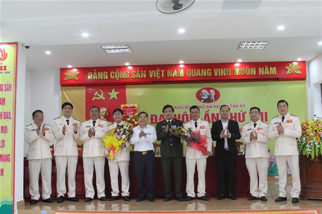Đại hội Đảng bộ Công an huyện Tân Kỳ lần thứ VIII, nhiệm kỳ 2020 - 2025