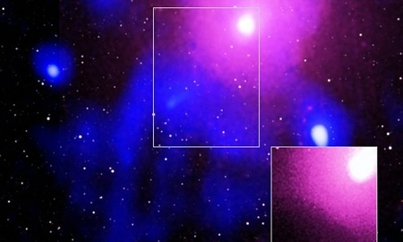Hình ảnh ghi được về vụ nổ lớn nhất trong vũ trụ - Ảnh: NASA/PA