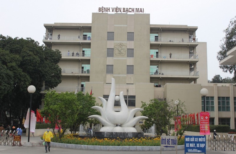 Bệnh viện Bạch Mai, Hà Nội. Ảnh: Internet