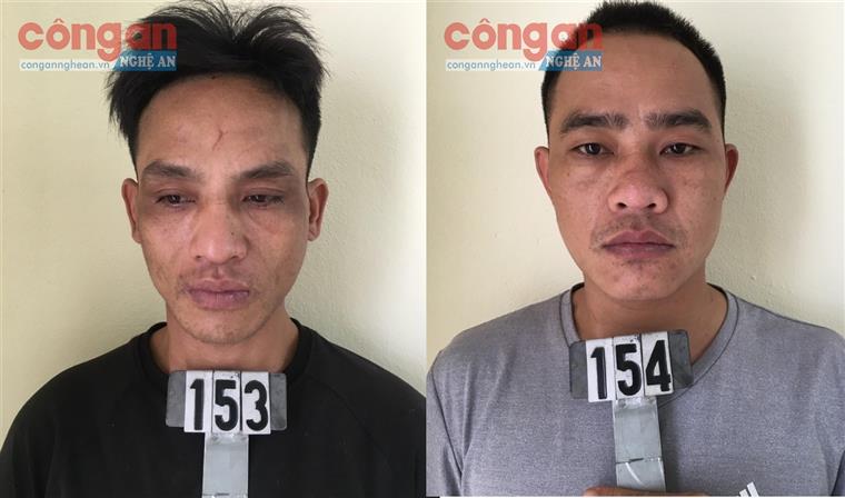 2 đối tượng tại cơ quan Công an