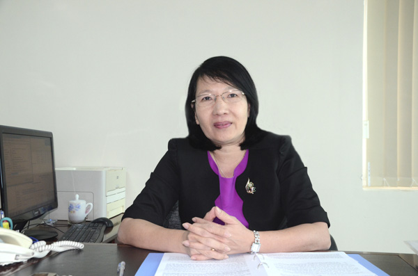 Bà Bùi Thị Dung, Giám đốc Sở Công thương tỉnh Bà Rịa - Vũng Tàu.