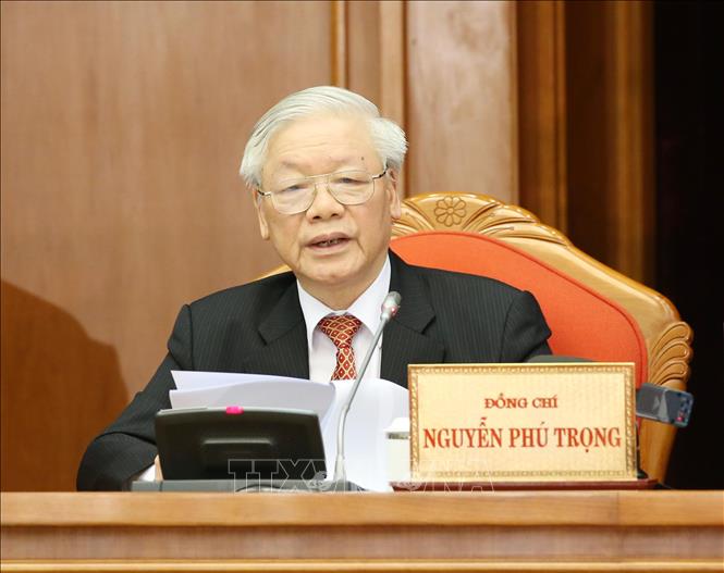 Tổng Bí thư, Chủ tịch nước Nguyễn Phú Trọng. Ảnh: Phương Hoa/TTXVN