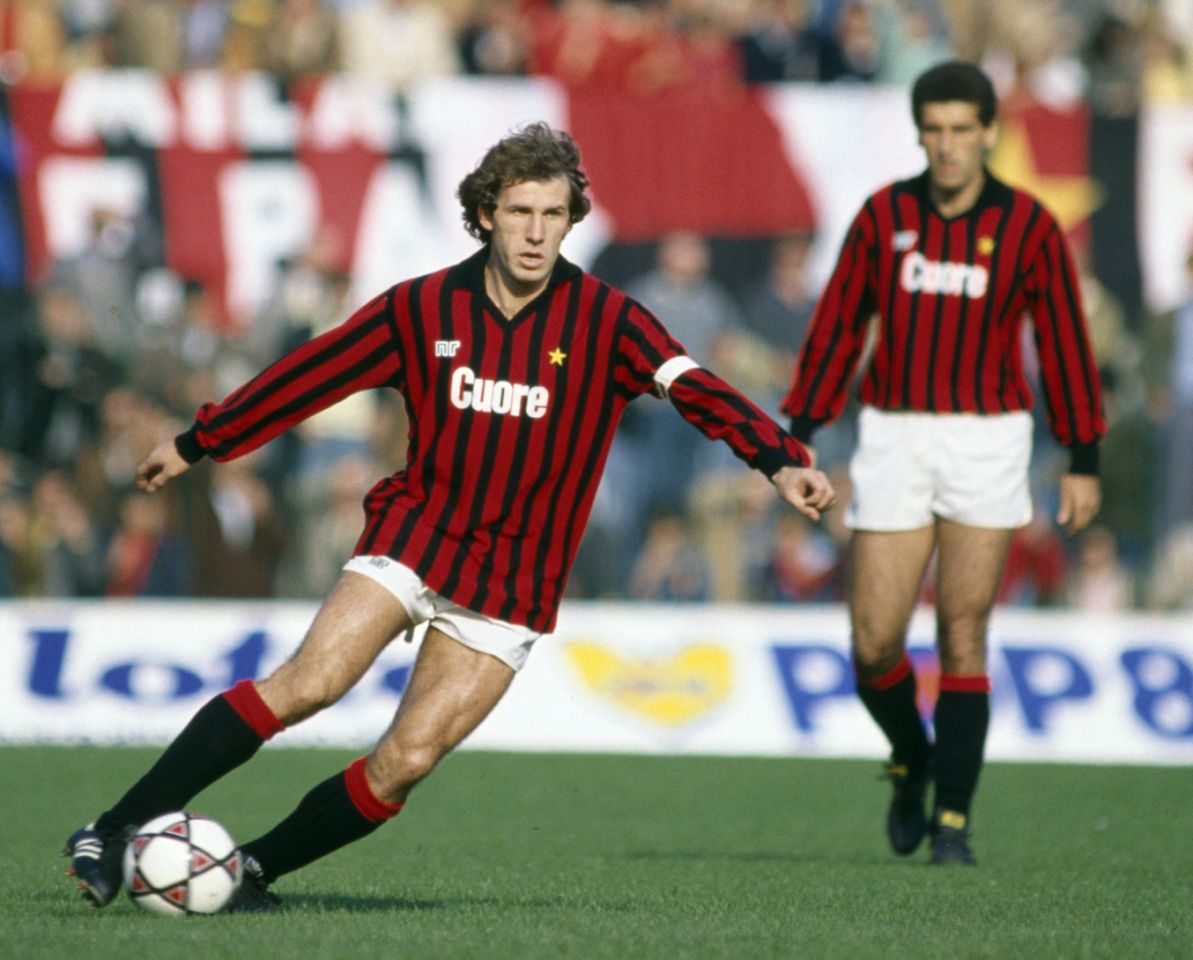 Francesco Baresi – một Libero nổi tiếng của nước Ý và AC Milan thời bấy giờ.