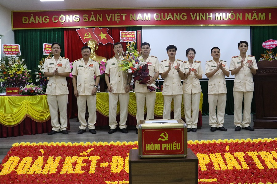 Đại hội Đảng bộ Phòng Cảnh sát Quản lý hành chính về trật tự xã hội nhiệm kỳ 2020-2025