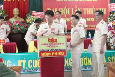 Đảng bộ Công an huyện Anh Sơn: Đại hội nhiệm kỳ 2020 -2025