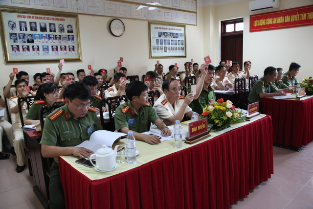 Đại hội diễn ra với tinh thần đoàn kết, đổi mới, tập trung dân chủ.