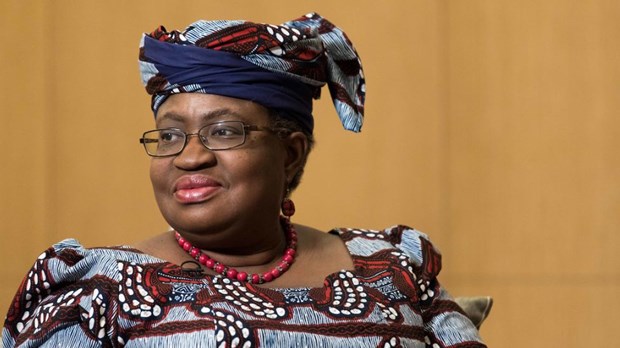 Bà Ngozi Okonjo-Iweala, đại diện của Nigeria tham gia ứng cử vị trí Tổng Giám đốc WTO.