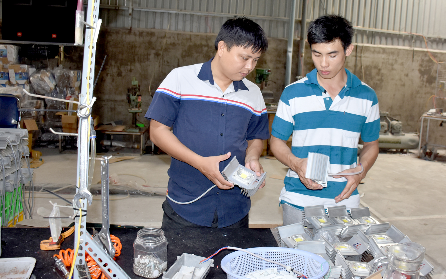 Dự án đèn led cho tàu cá của Công ty TNHH Hiệp Lực Việt đã thành công sau khi tham gia hệ sinh thái  khởi nghiệp của tỉnh.