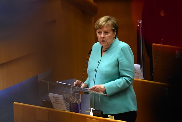 Thủ tướng Đức Angela Merkel. 
