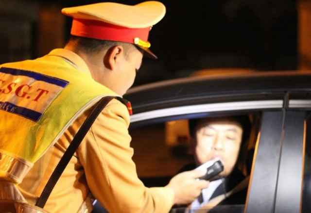 Phát hiện, xử lý 9.355 trường hợp vi phạm nồng độ cồn