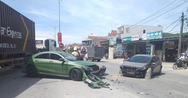Hiện trường vụ tai nạn