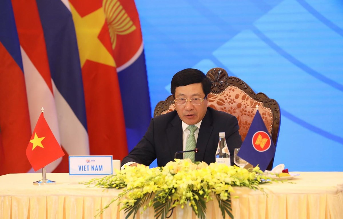Phó Thủ tướng, Bộ trưởng Ngoại giao Phạm Bình Minh phát biểu tại AMM 53.