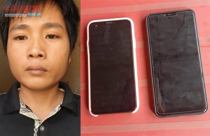 Đối tượng và tang vật trong vụ trộm