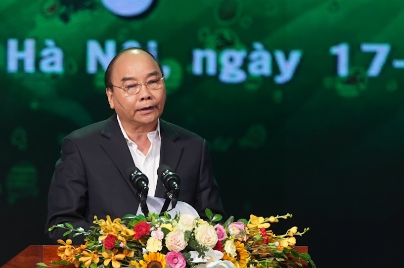 Thủ tướng Nguyễn Xuân Phúc phát biểu tại chương trình